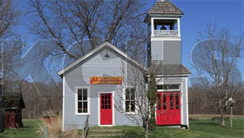 Bristol-Kendall Fire Department Firehouse -Lyon Farm Museum Complex