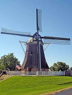 Authentic Dutch Windmill