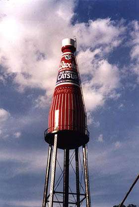 Worlds Largest Catsup Bottle
