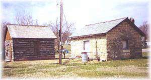 City Well and Log Cabin
