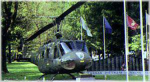 Huey Helicopter & Veteran's Memorial