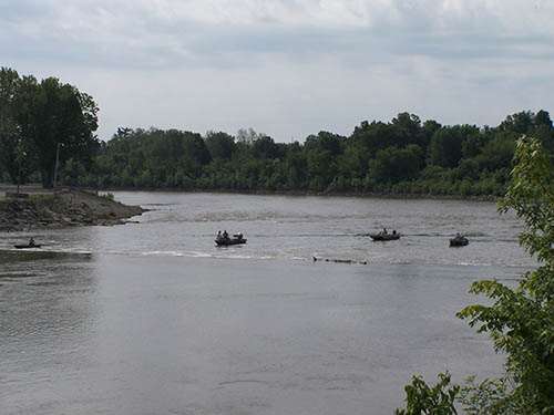 Neosho River Dam Fishing