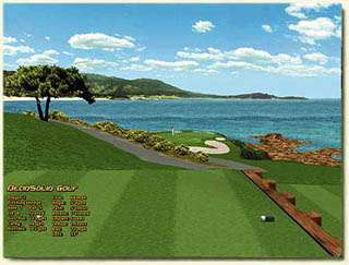 Pebble Beach Simulation