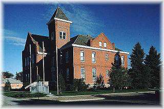 Sheridan County Courthouse - NHR (Rushville)