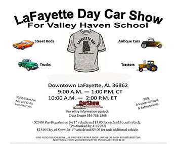 Annual LaFayette Day Car Show