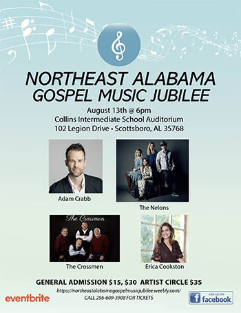 Northeast Alabama Gospel Music Jubilee