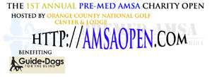 Pre-Med AMSA Charity Open