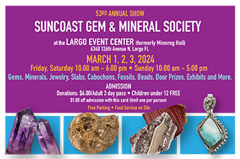 Suncoast Gem And Mineral Show