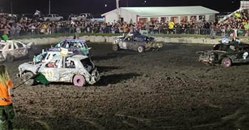 Blairstown Sauerkraut Days Demo Derby