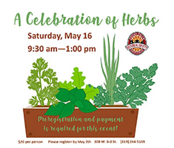 Cedar Falls Historical Society - Celebration of Herbs