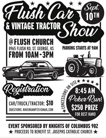 Flush Car & Vintage Tractor Show
