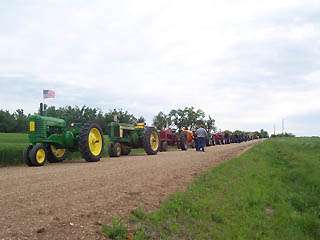 Kansas Tractor Club Tractor Drive