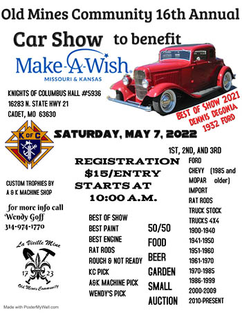 Old Mines Community Car Show
