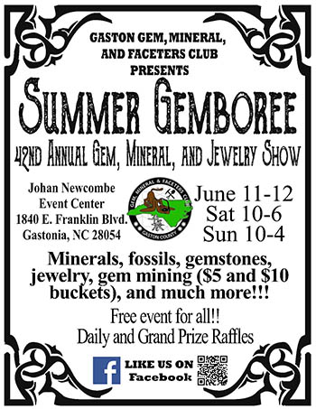 Summer Gemboree Annual Gem, Mineral and Jewelry Show
