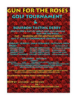 Gun for the Roses Bourbon Sippin & Golf Outing