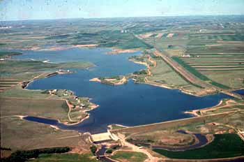 Dickinson Reservoir, North Dakota