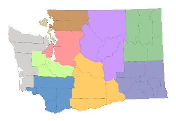 Washington State Map