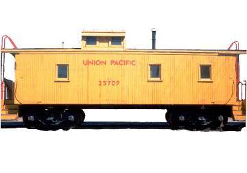 1909 Union Pacific Wooden Caboose
