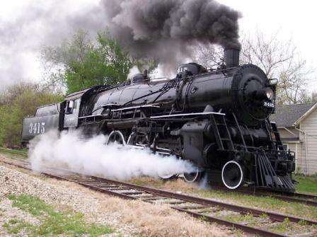#3415 Steam Engine Running
