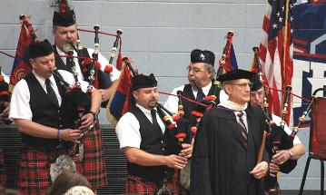 The McPherson Pipe Band Performance 