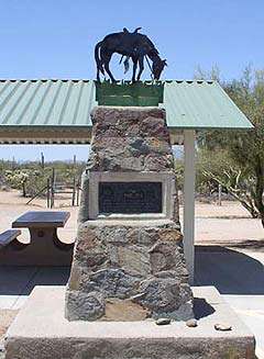 Tom Mix Monument