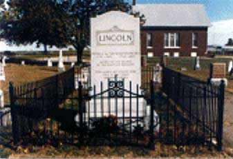 Thomas Lincoln Cemetary and Shiloh Church