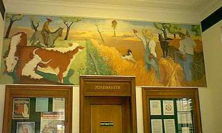 Post Office Mural