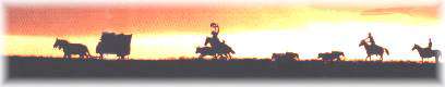 Ghost Riders of the Chisholm Trail Silhouette
