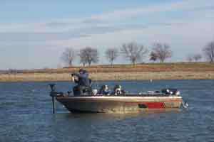 Fishing at Perry Reservoir