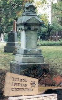 Huron Indian Cemetery