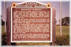 Prudence Crandall Memorial Markers