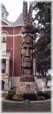 Tall Oak Sculpture