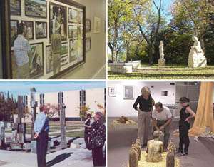 Walking Tour of Art Displays