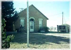 Ness City's First Schoolhouse