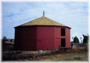 Round Red Barn