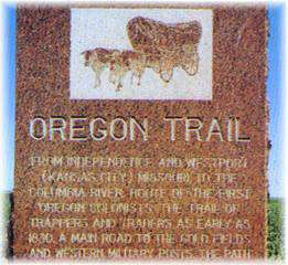 Oregon Trail Marker