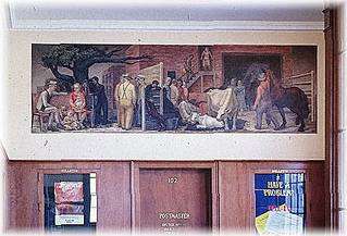 Post Office Mural