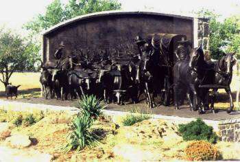 On The Chisholm Trail Statue