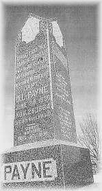 David Lewis Payne Memorial Monument