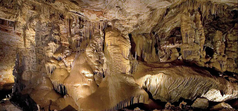 Alabaster Caverns Caving