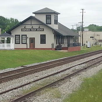 Hicksford-Emporia Train Depot