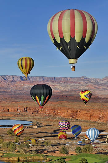 Page Lake Powell Hot Air Balloon Regatta