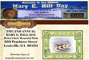 Annual Mary E. Hill Day