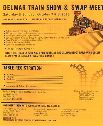 Delmar Train Show & Swap Meet