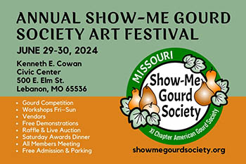 Annual Show-Me Gourd Society Art Festival