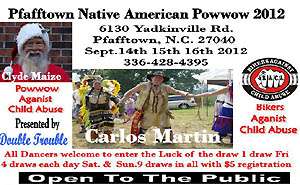Pfafftown Native American Powwow 2012