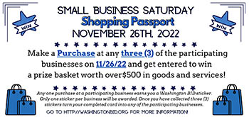 Small Business Saturday Shopping Passport Event