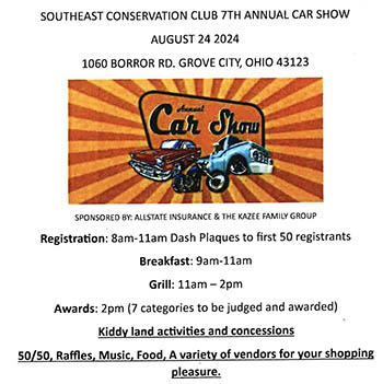 Southeast Conservation Kids Club Car Show