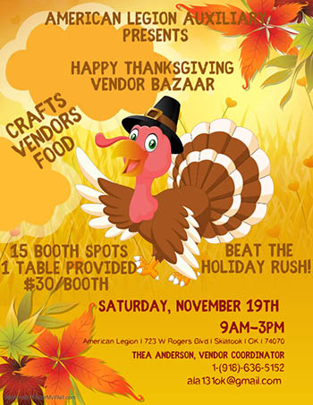 Thanksgiving Vendor Bazaar