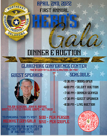 Hero's Gala Dinner & Auction